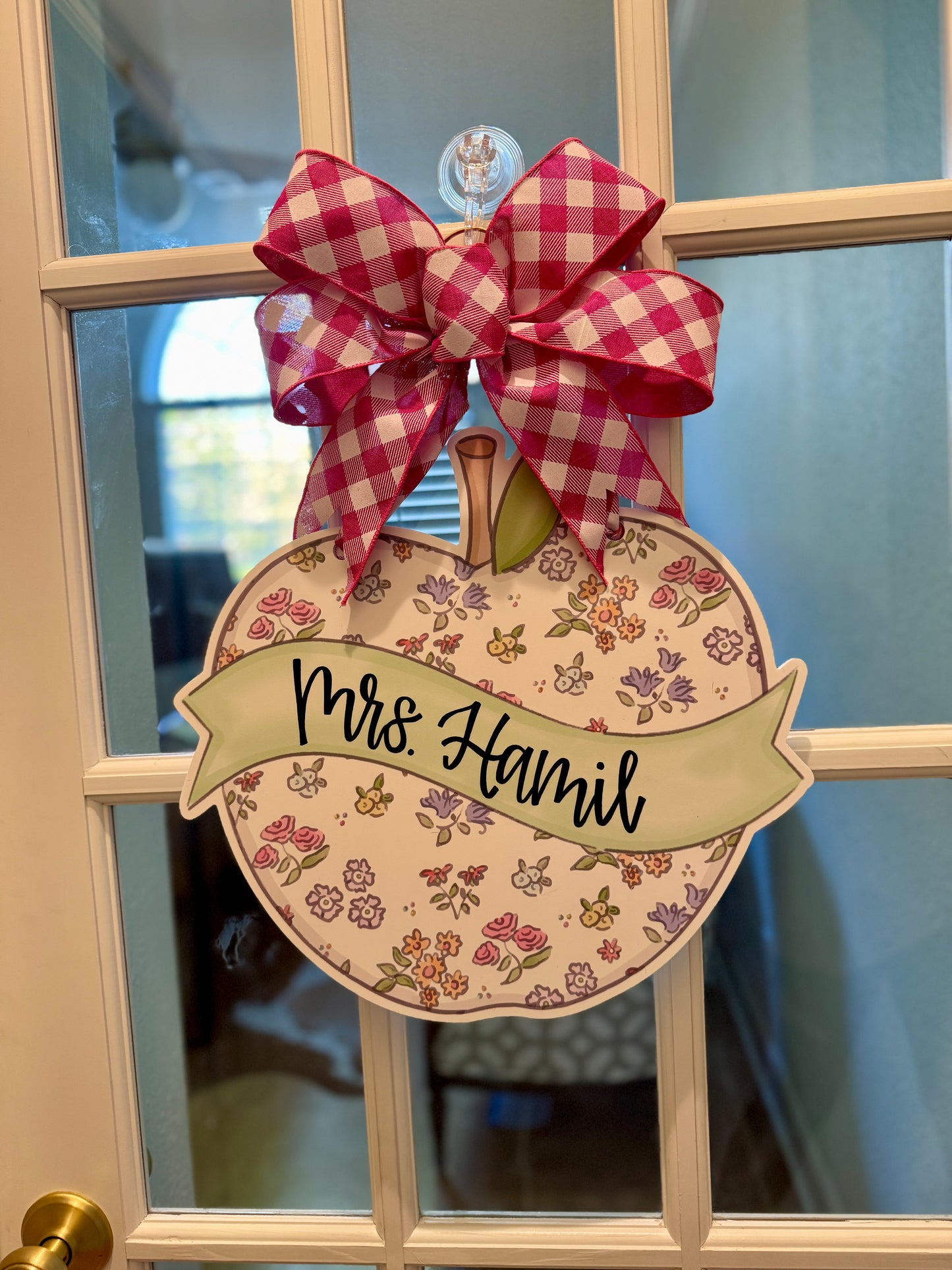 Mini Floral Blossom Door Hanger