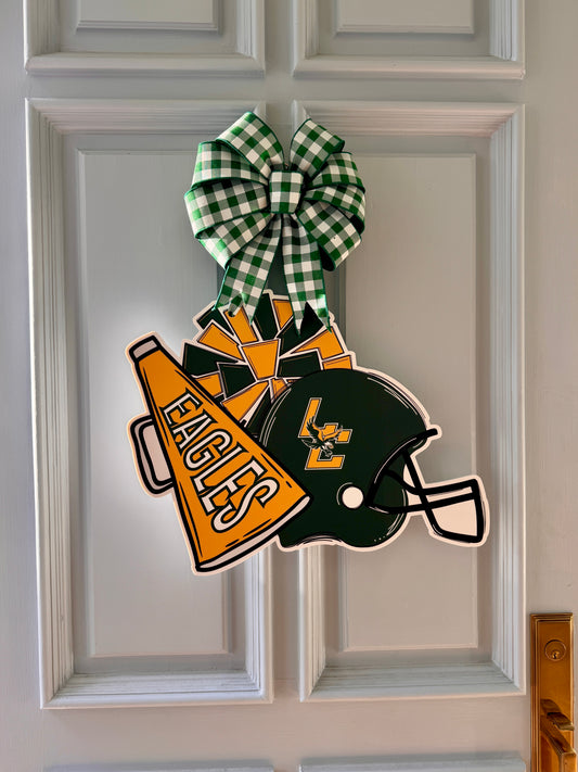 LCA Cheer Door Hanger