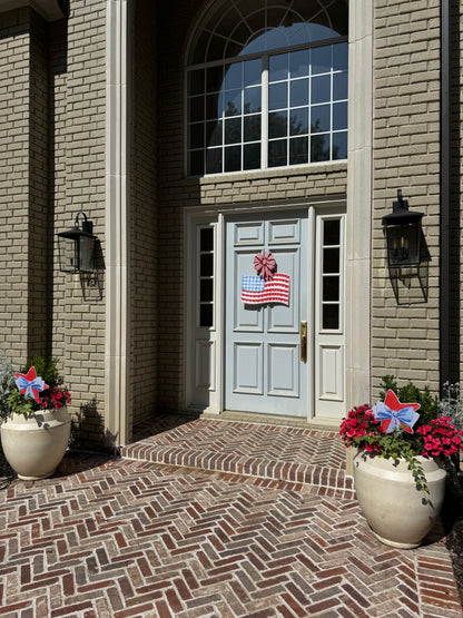 Stars & Scallops Flag Door Hanger