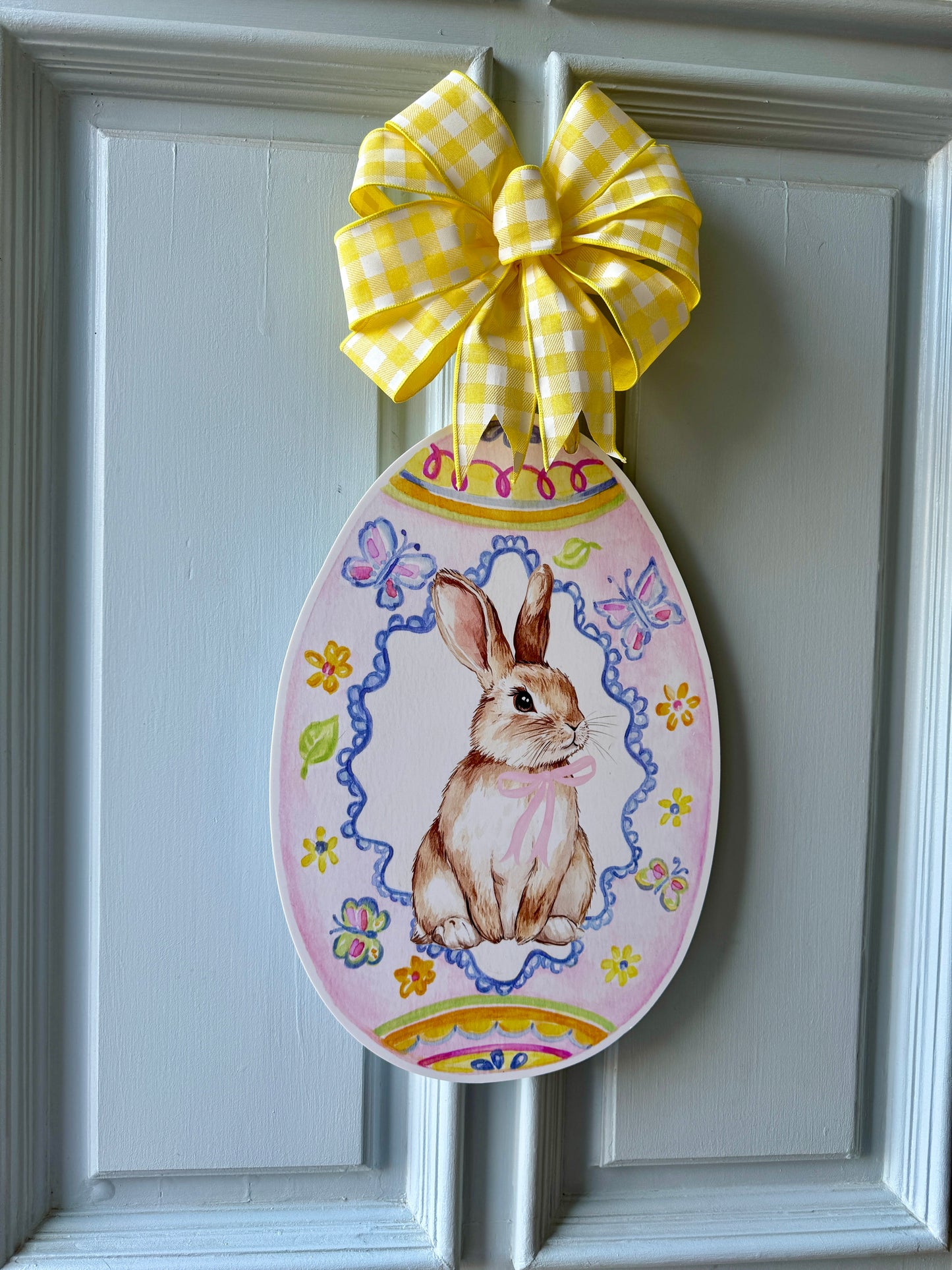 Hoppy Easter Door Hanger