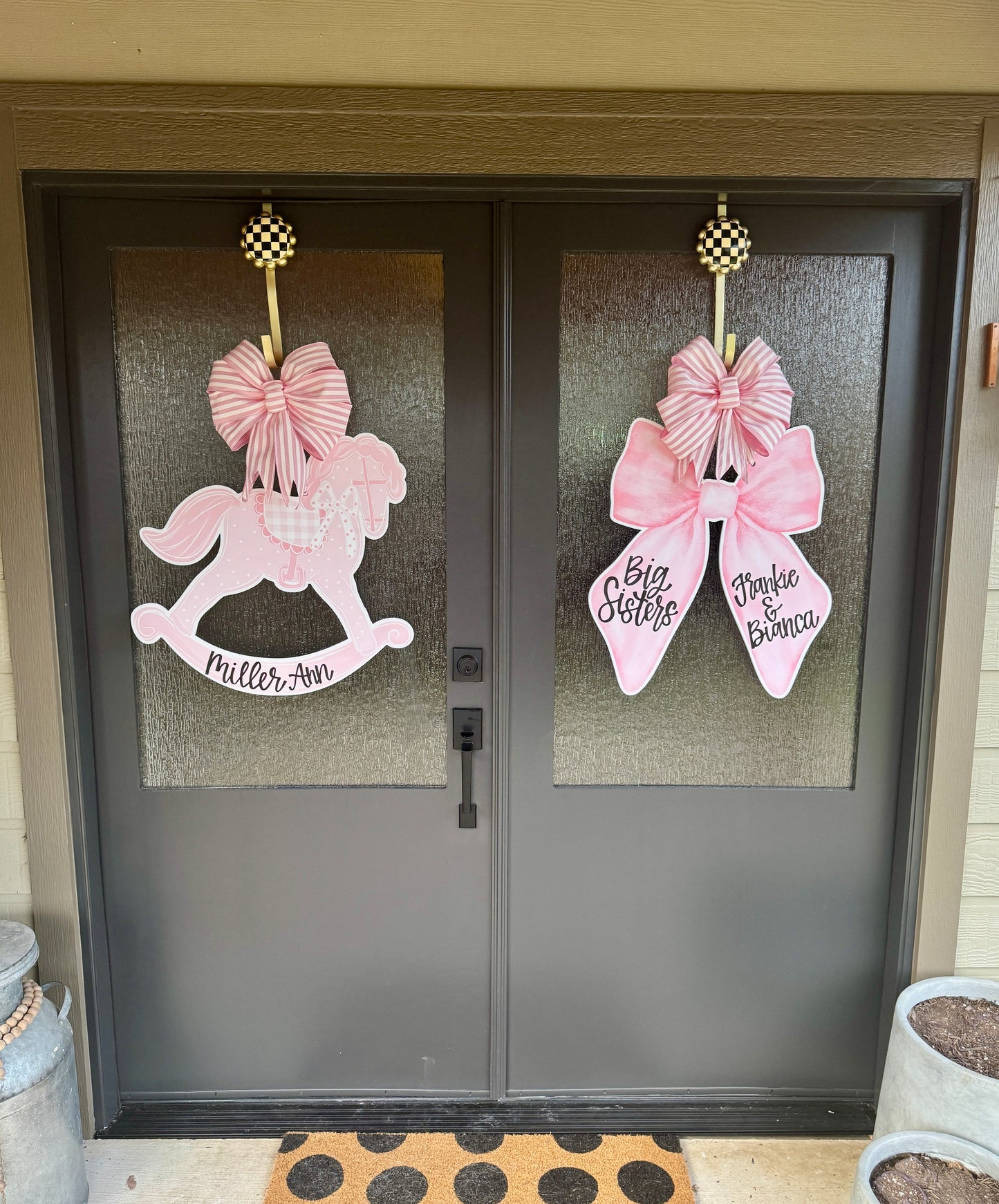 New Baby Girl Rocking Horse