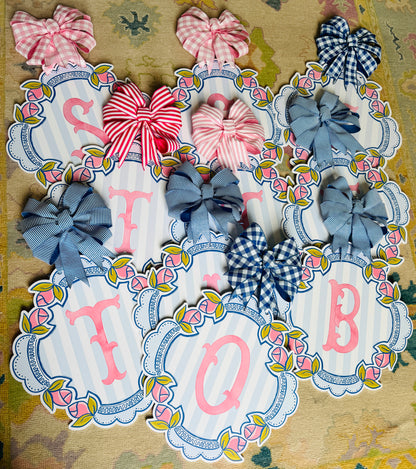 *Custom* Signature Spring Crest Door Hanger