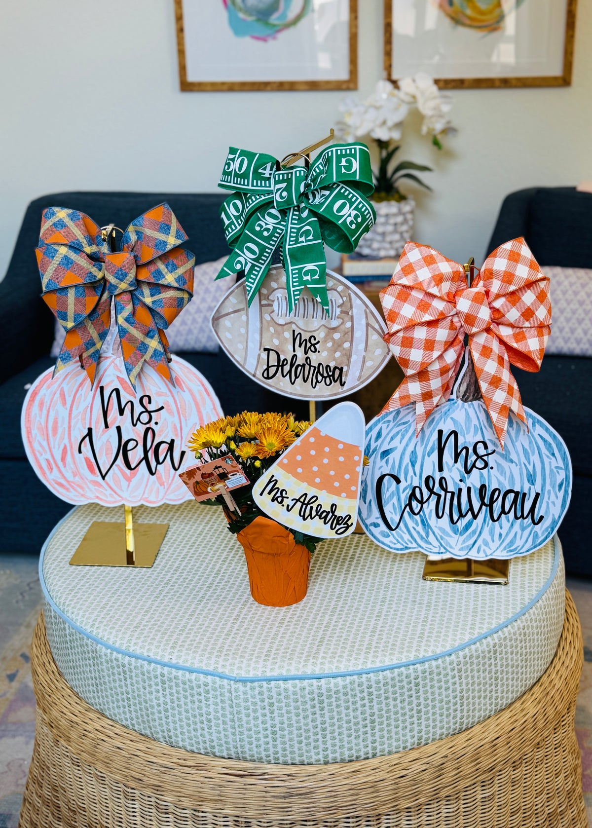*Custom* Petite Fall Door Hangers