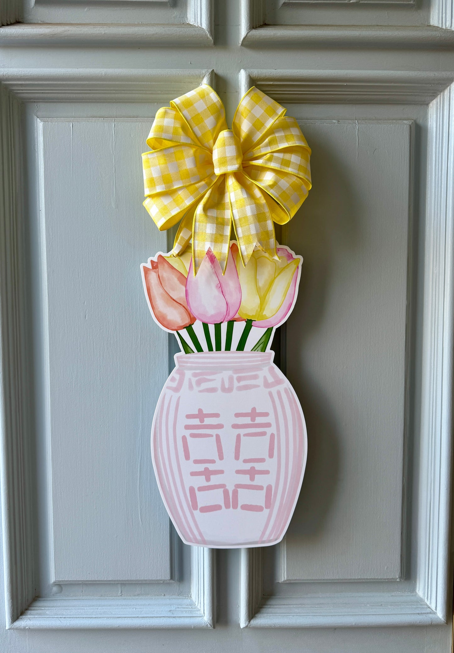 Spring Blooms Door Hanger