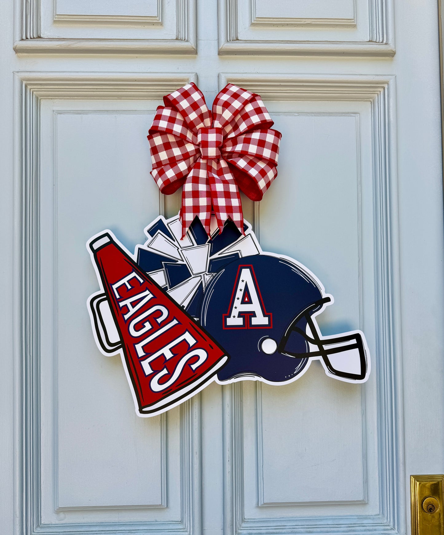 Allen Eagles Cheer Door Hanger