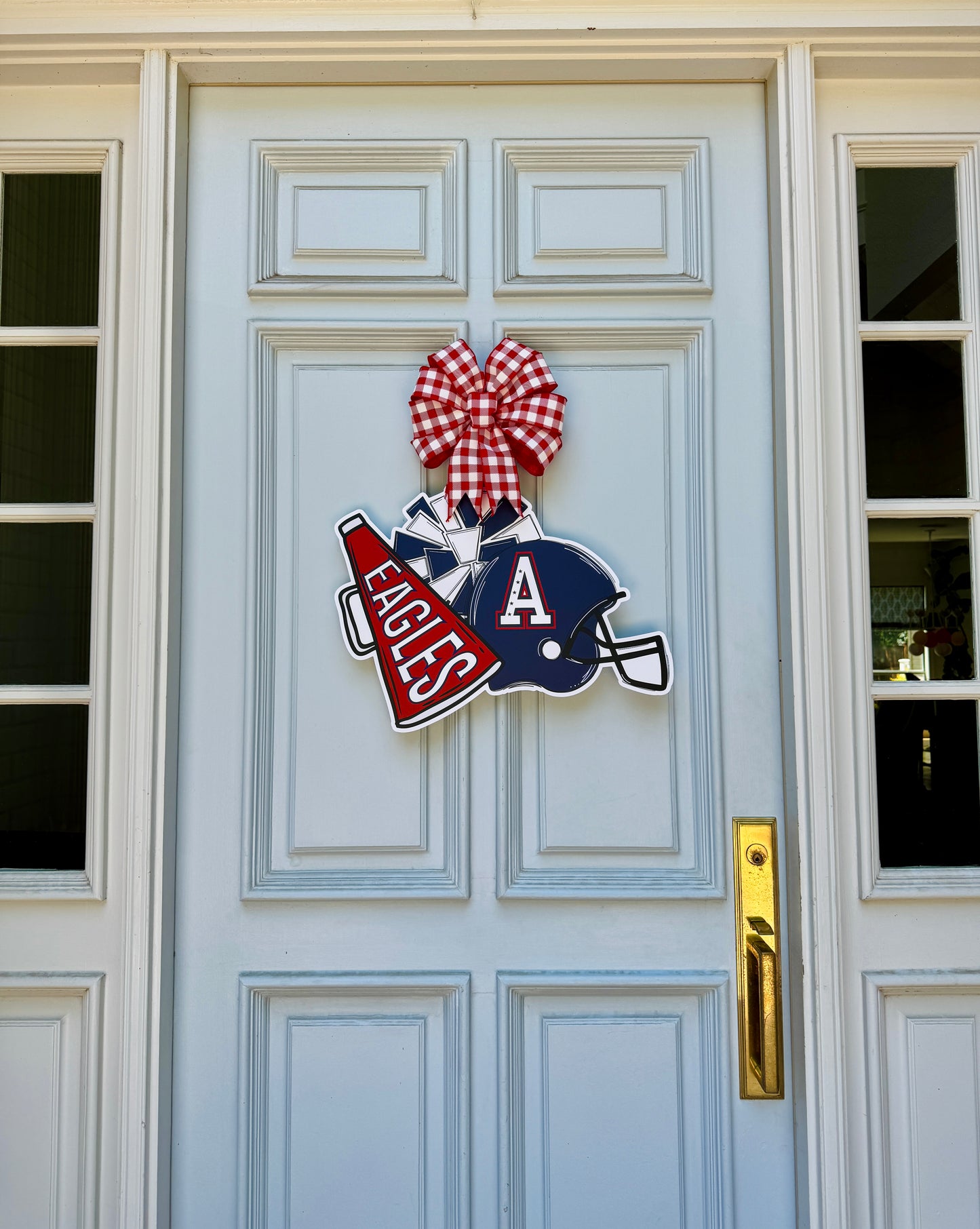 Allen Eagles Cheer Door Hanger