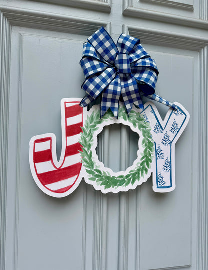 Holiday JOY Door Hanger