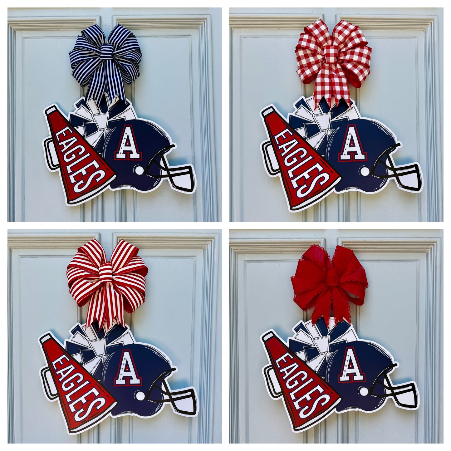 Allen Eagles Cheer Door Hanger
