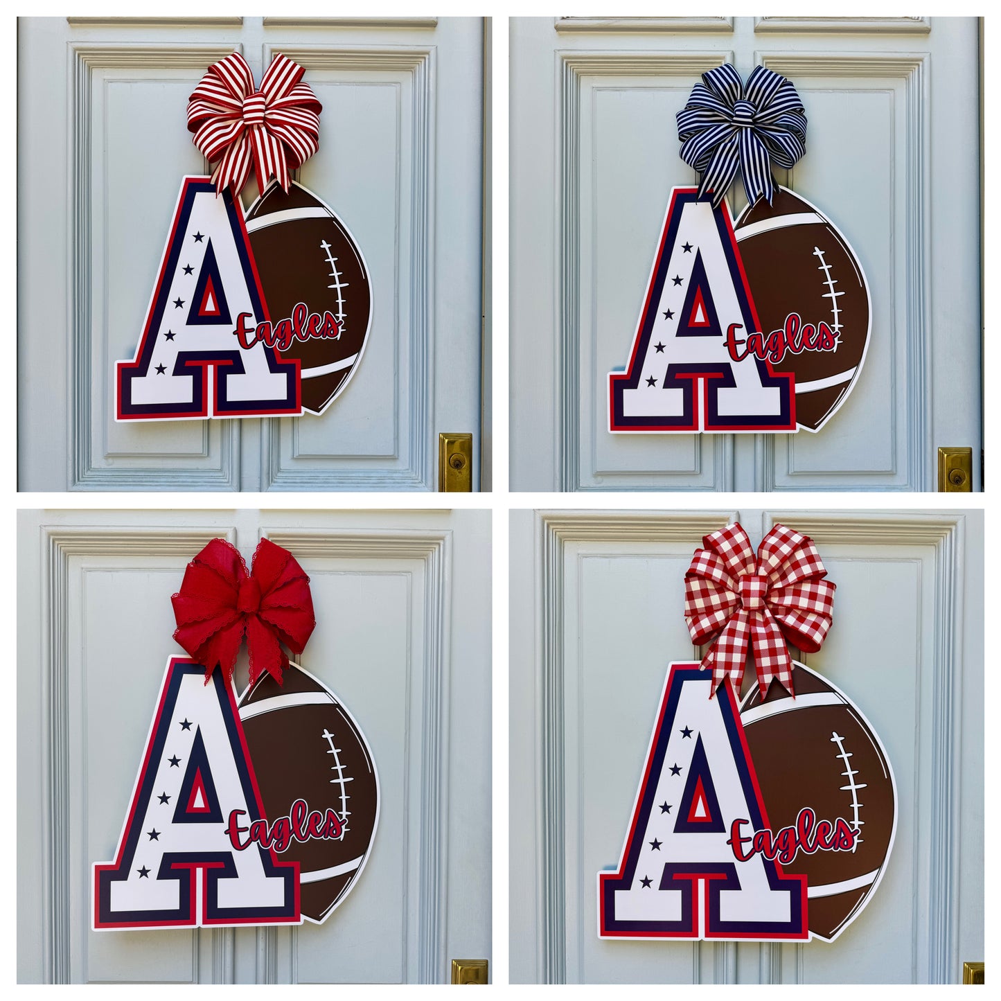 Allen Eagles Football Door Hanger