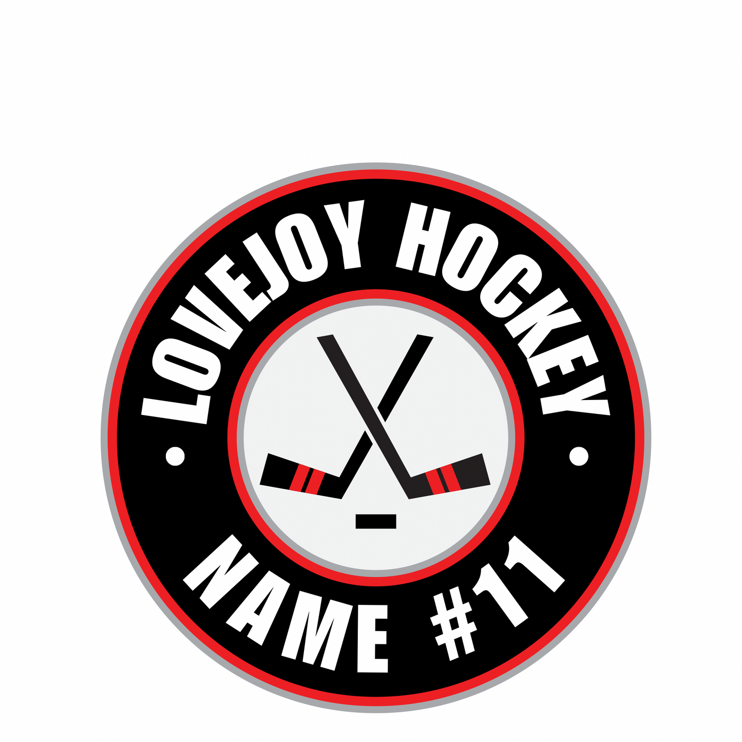 Lovejoy Leopards Hockey Yard Sign