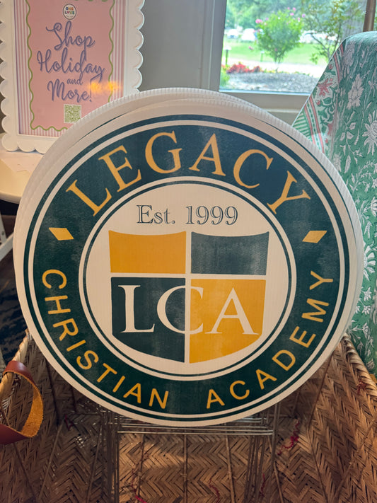 LCA Yard Sign