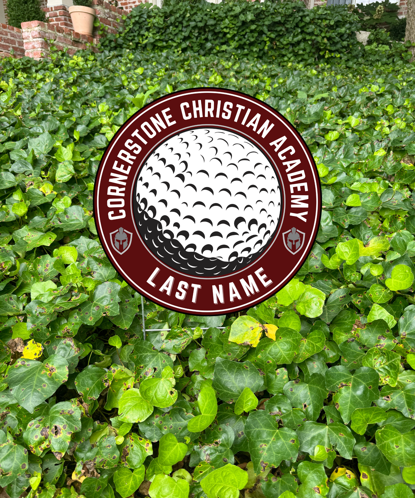 Cornerstone Christian Academy Sports Sign