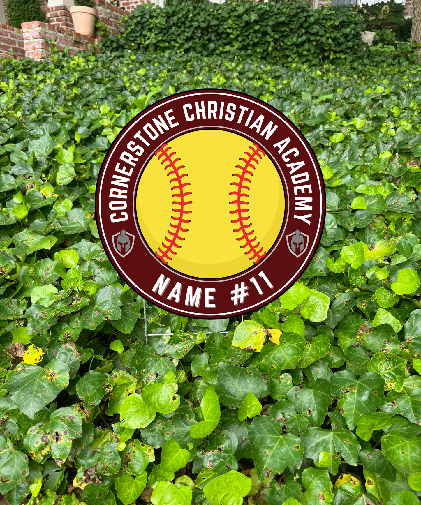Cornerstone Christian Academy Sports Sign
