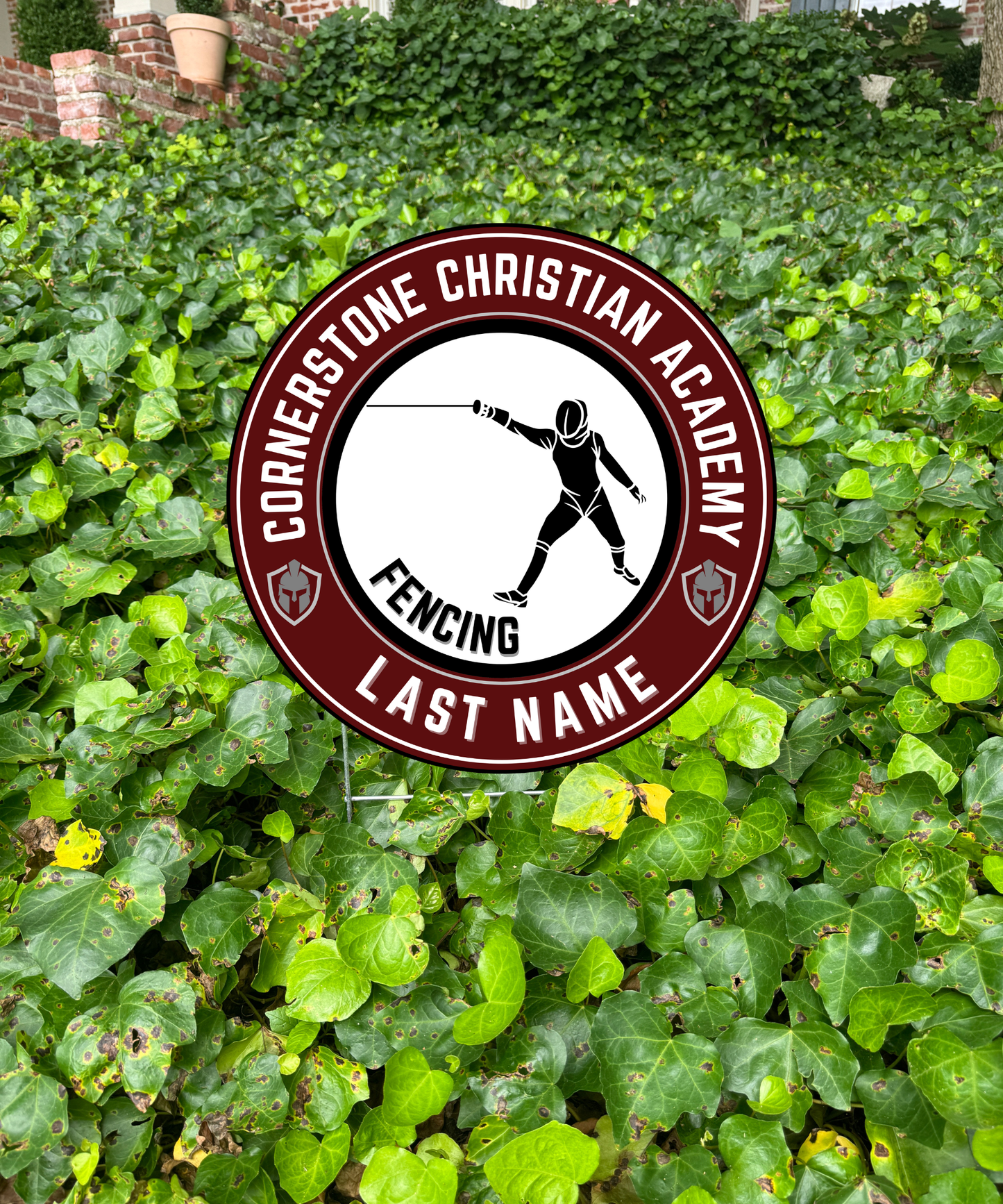 Cornerstone Christian Academy Sports Sign