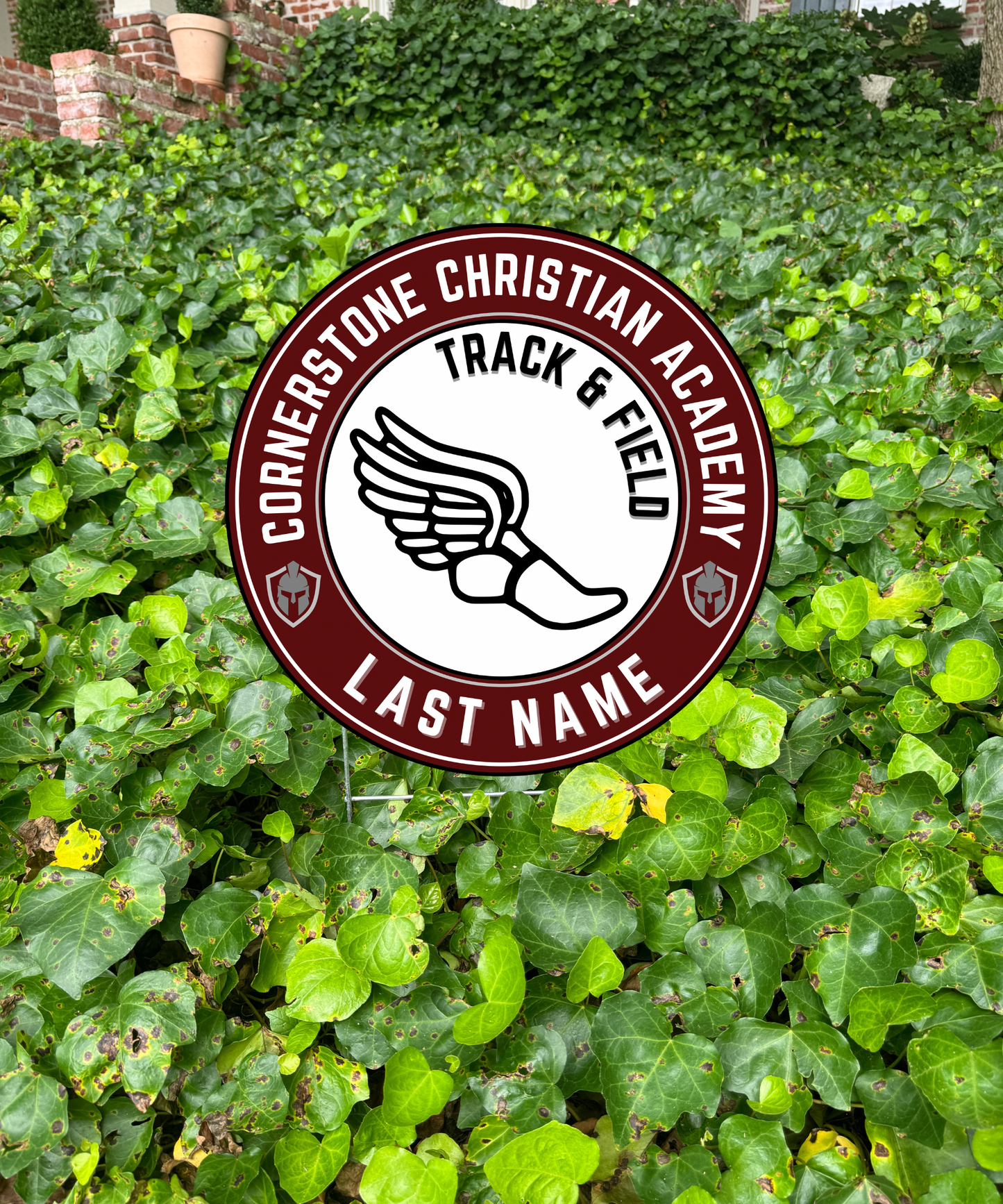 Cornerstone Christian Academy Sports Sign