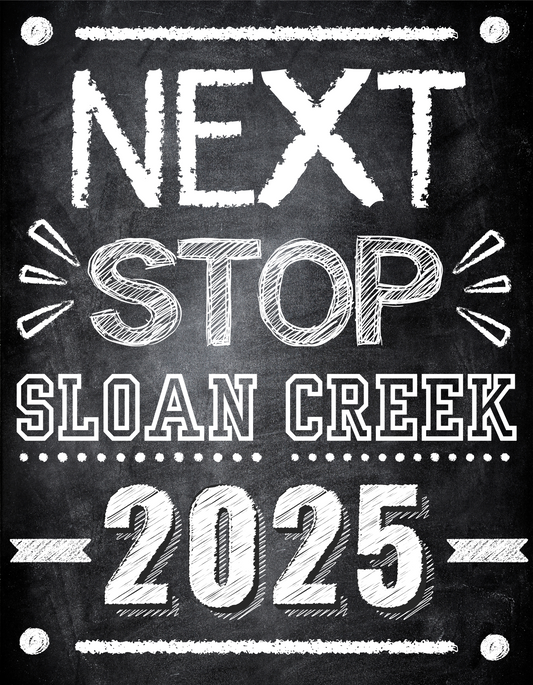Sloan Creek Bound Sign